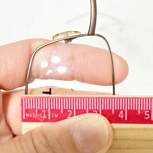 Timex L035 BR Titanium Eyeglasses Frame Men's Brown Rectangular 58-19-150 NEW - Picture 8 of 11